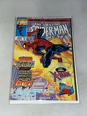 Buy Amazing Spider-Man #425, Uncanny X-Men, Electro, Wolverine , Cylops, WHITE Pages • 9.55£