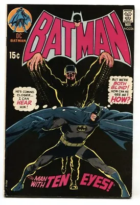 Buy Batman #226 1970 Neal Adams Cover--dc-bronze Age Vf • 71.33£
