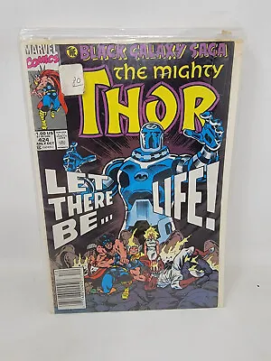 Buy Thor (mighty) #424 Marvel Comics *1990* Newsstand 7.5 • 3.56£