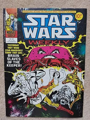 Buy Star Wars UK Weekly #49 Marvel Comics 19th January 1979 Princess Leia C3P0 R2D2 • 4£