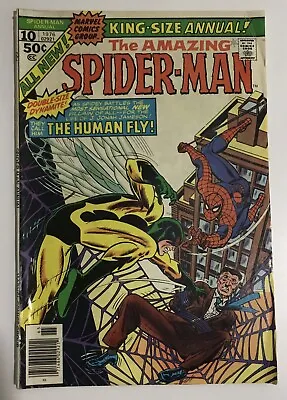 Buy Amazing Spider-man King-size Annual #10 - 1st Appearance Of The Human Fly Fn/vf • 19.75£