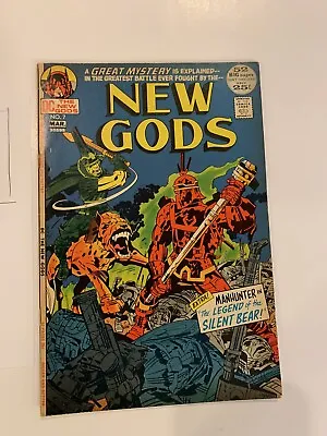 Buy NEW GODS #7 (1972 DC) VF+ 1st Appearance Of STEPPENWOLF, TIGRA & HEGGRA • 27.59£