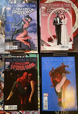 Buy Amazing Spider-Man One Moment In Time # 638 639 640 641 Complete High Grade Set • 47.43£