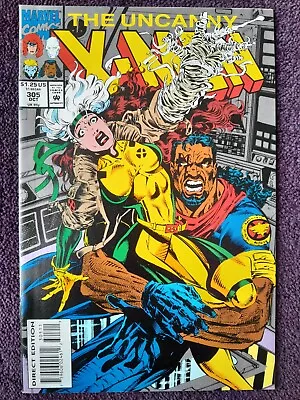 Buy Comics: The Uncanny X Men 305 1993, 1st Cameo Team Appearance Of Phalanx. • 6£