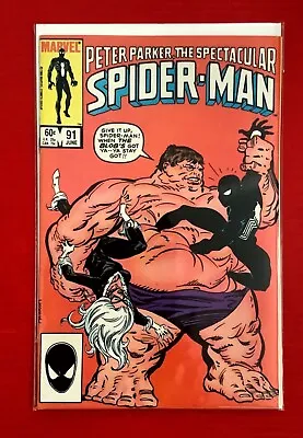 Buy Peter Parker The Spectacular Spider-man #91 Black Cat 1984 Very Fine/near Mint  • 7.96£