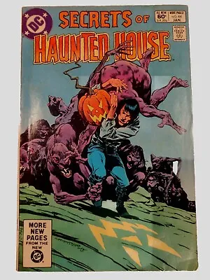 Buy SECRETS OF HAUNTED HOUSE #44. DC 1982. Todd McFarlane Fan Letter. Wrightson Cvr • 8£