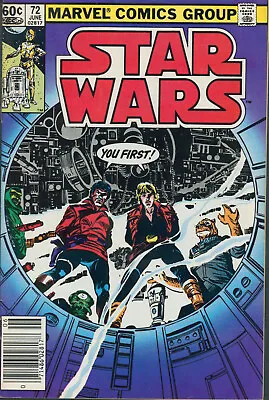Buy Star Wars #72 Marvel Comics 1983 VF- Newsstand Variant • 15.82£
