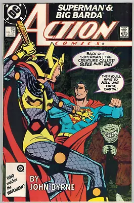 Buy Action Comics 592  Superman & Big Barda Of The New Gods!  VF  1987 DC Comic • 7.87£