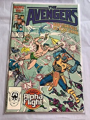 Buy The Avengers #272 Nm Copper Age Marvel 1986 Buscema Namor Cover • 3.16£