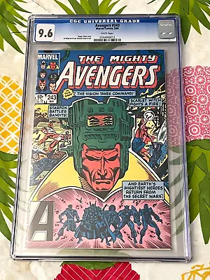 Buy AVENGERS #243 CGC 9.6 / 1984 / WHITE Pages / Comic Book / $24.95 Special • 20.02£