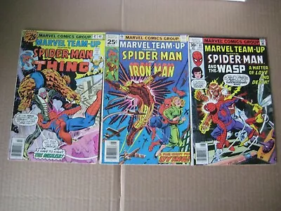 Buy Comic MARVEL TEAM UP ~ Spider-Man # 47, #48 And #60 • 12.84£