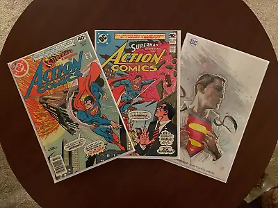 Buy Action Comics #497 #498 #1001 (DC 1979-2018) David Mack Variant Cover 1st Vartox • 15.76£