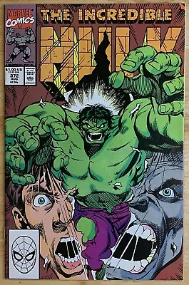 Buy The Incredible Hulk #372 Vol. 1 (Aug. 1990) Marvel Comics, 9.0 VF/NM Or Better! • 4.74£