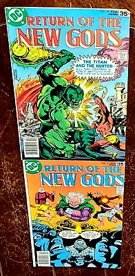 Buy Return Of The New Gods #16 & #17 By Gerry Conway & Don Newton, (1976, DC) • 8.80£