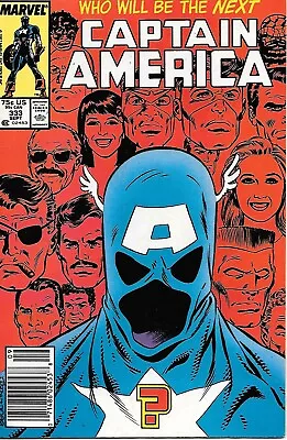 Buy Captain America #333 Newsstand Edition • 7.91£
