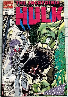 Buy Incredible Hulk #388 VF+ 1st Appearance Speedfreek 1991 Marvel Comics Dale Keown • 4.72£