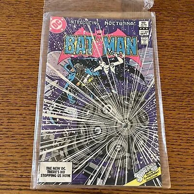 Buy Batman #363 Nocturna First Appearance DC Comics Bronze Age 1983 • 10.28£