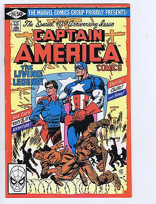 Buy Captain America Comics #255 Marvel 1981 The Special 40th Anniversary Issue ! • 20.11£