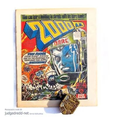 Buy 2000AD Prog 7 Rare Judge Dredd Dan Dare Issue + Comic Bag & Board 9 4 97 1997 () • 54.98£