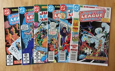 Buy Lot Of *6* High-Grade JUSTICE LEAGUE OF AMERICA! ≈ #193-203 (VF/NM) 3 Newsstand! • 14.58£