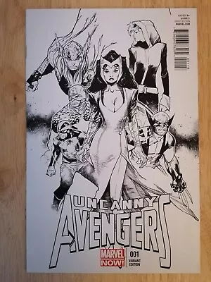 Buy Uncanny Avengers #1 1:200 Sketch Variant VF+ • 65£