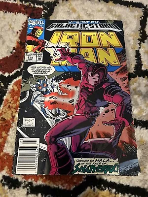 Buy Iron Man 278 Mar 1992, Marvel Comics Rare Issue Hard To Find Priced To Sell • 1.84£
