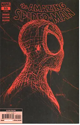 Buy Amazing Spider-man # 55 Feb 2021 2nd Printing Gleason Web Head Bagged & Boarded • 4.99£