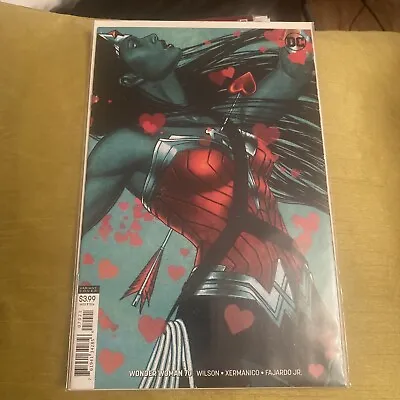 Buy DC Comics Wonder Woman Issue #70 Cover B Variant Jenny Frison Cover RARE • 10£