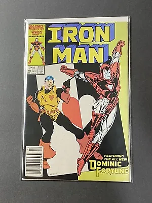 Buy Marvel Comics Copper Age First Series Iron Man #213 Newsstand • 15.82£