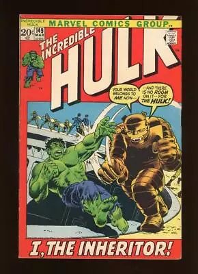 Buy Incredible Hulk 149 FN+ 6.5 High Definition Scans * • 19.77£