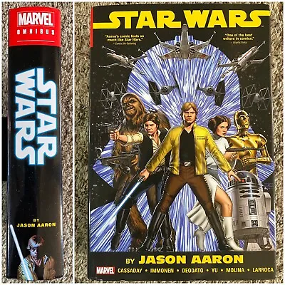 Buy Star Wars By Jason Aaron Omnibus HC - Marvel Cassaday Darth Vader Skywalker 1 37 • 95.31£