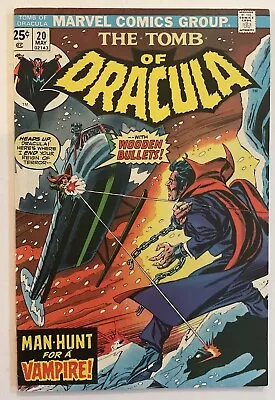 Buy Tomb Of Dracula #20 ~ 1974 Marvel Comics ~ Lots Of Pics ~ High Grade ~ Vf- • 23.32£