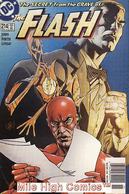 Buy FLASH  (1987 Series)  (DC) #214 NEWSSTAND Very Fine Comics Book • 25.90£