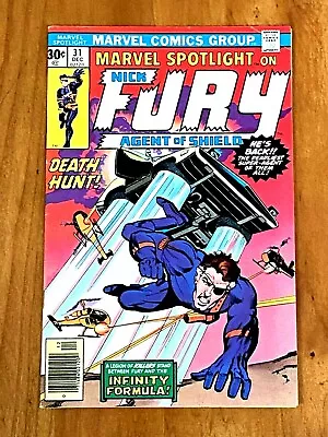 Buy Marvel Spotlight #31  Nick Fury: Agent Of Shield  1976 • 3.56£