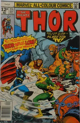 Buy Thor (1962) # 275 UK Price (6.0-FN) Loki 1978 • 8.10£