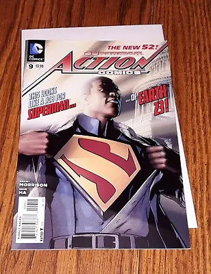 Buy Superman Action Comics #9 (New 52 DC Comics) 1st Print NM M 1st App Calvin Ellis • 23.40£