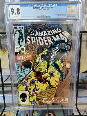 Buy Amazing Spider-man #265 (1985) - Cgc Grade 9.8 - 1st Appearance Of Silver Sable! • 243.28£