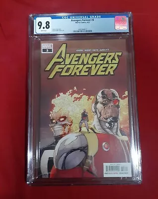 Buy Avengers Forever #3 CGC 9.8 (Marvel 2022) 1st Print 1st App Infinity Thing • 79.95£