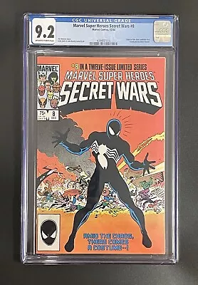Buy Marvel Super Heroes Secret Wars 8 1984 CGC 9.2 • 185.79£