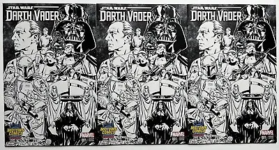Buy 3 Copies Lot Of Darth Vader 1 Midtown Comics Variant NM 1st App Black Krrsantan • 26.53£