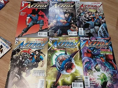 Buy  DC SUPERMAN ACTION COMICS 1-5 THE NEW 52  Like New • 7.99£