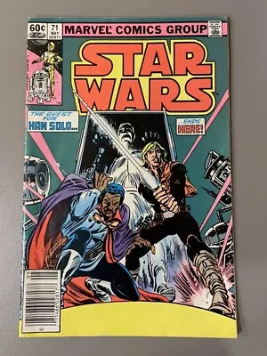 Buy Star Wars #71 Marvel Comics 1983 Fine Lando Calrissian Luke Skywalks Darth Vader • 10.81£