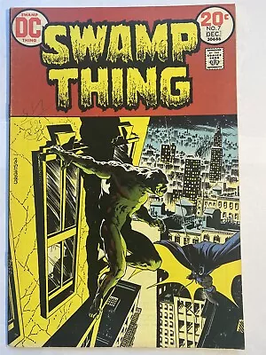 Buy SWAMP THING #7 Len Wein Bernie Wrightson BATMAN DC Comics 1973 Bright FN+ • 34.95£
