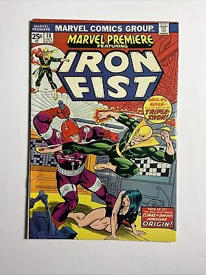 Buy Marvel Premiere #18 (1974) 8.5 VF Marvel Bronze Age Iron Fist High Grade • 31.98£
