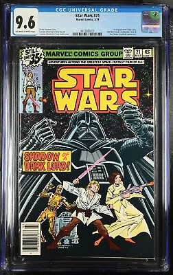 Buy Star Wars #21 CGC 9.6 Newsstand, 1st Original Vader Story, Obi-Wan Kenobi • 107.81£