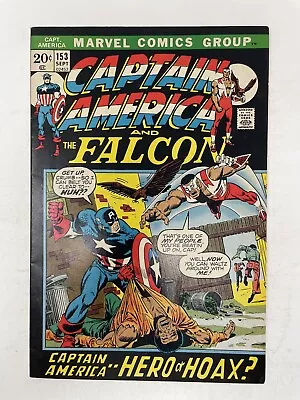 Buy Captain America #153 1st App Of New Bucky William Burnside 1972 Marvel Comics • 9.40£