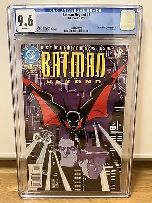 Buy Batman Beyond 1 - CGC 9.6 WP, DC Key 1st Terry McGinnis, 1st Print • 399.90£