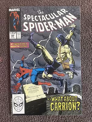 Buy Spectacular SPIDER-MAN #149 (Marvel, 1989) 1st Carrion • 10.35£