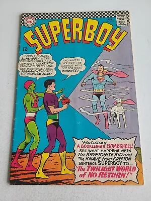 Buy Superboy #128,  DC 1966 Comic Book , FINE 6.0 • 18.48£