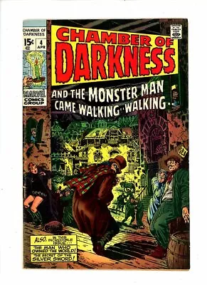 Buy 1970 Marvel,  Chamber Of Darkness  # 4, Starr The Slayer, Conan Test, FN/VF,BX70 • 63.03£